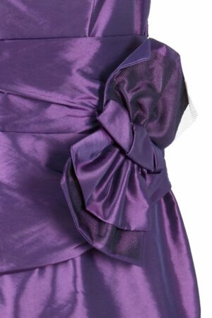 Официална рокля от тафта- виолетовo