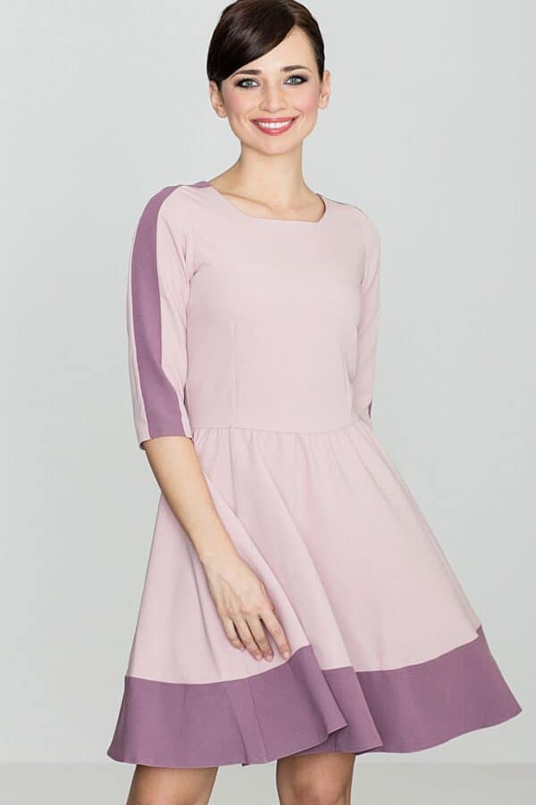 Розова рокля GL22K057