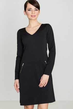 Черна рокля GL22K078