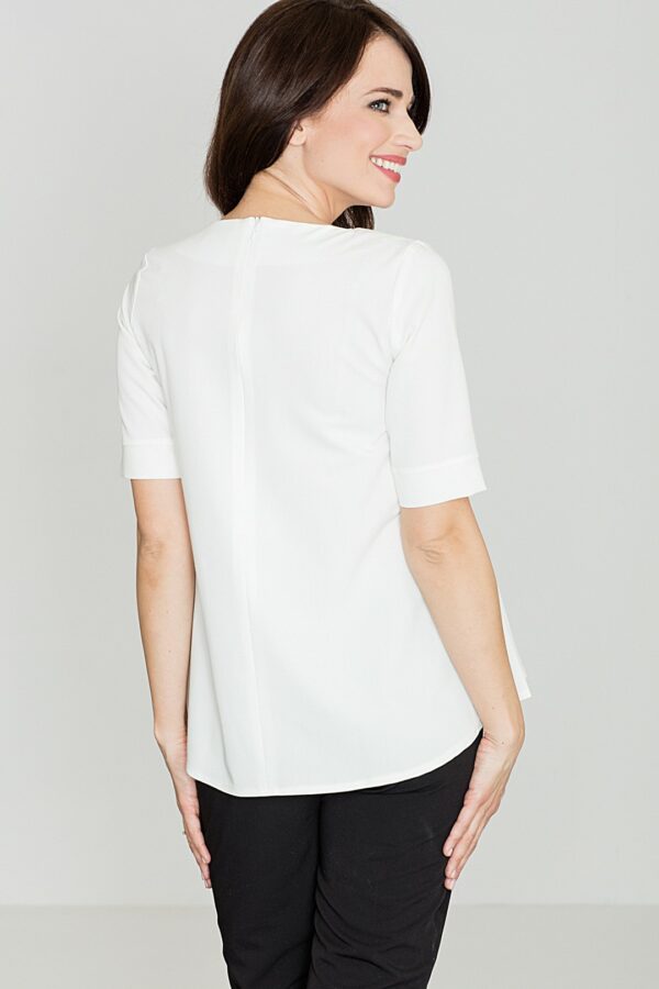 Бяла дамска блуза GL22K370