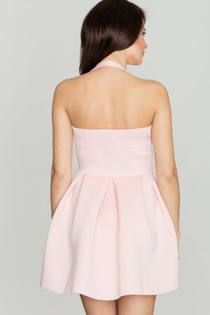 Къса розова рокля GL22K386