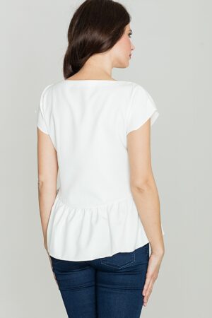 Бяла дамска блуза GL22K396