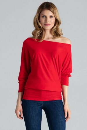 Червена дамска блуза GF2M037