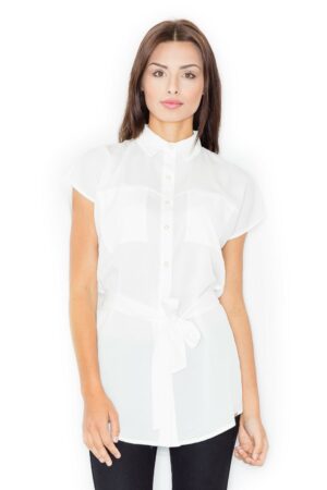 Бяла риза-туника GF2M463