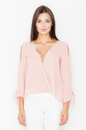 Розова дамска блуза GF2M485