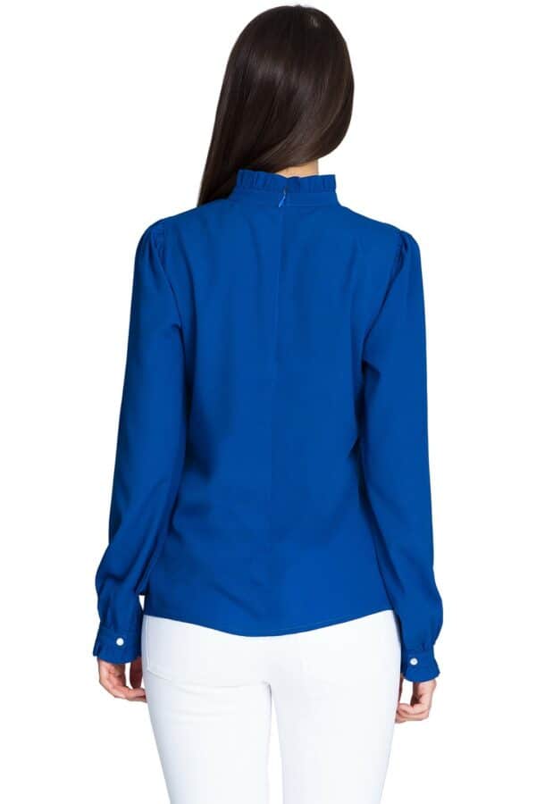 Синя дамска блуза GF2M595