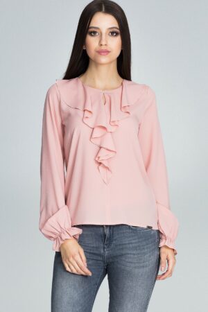 Розова дамска блуза GF2M609