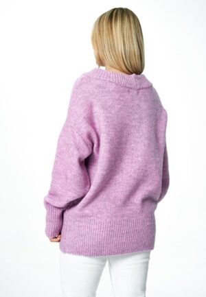 Пуловер GF2M882 лилав