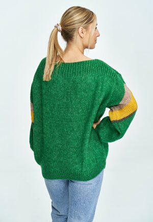 Пуловер GF2M909 зелен
