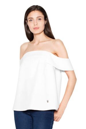 Бяла дамска блуза GV4VT005