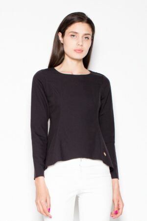 Черна дамска блуза GV4VT013