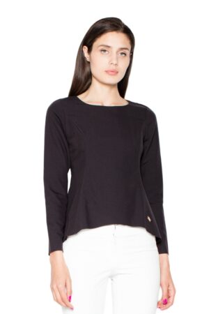 Черна дамска блуза GV4VT013