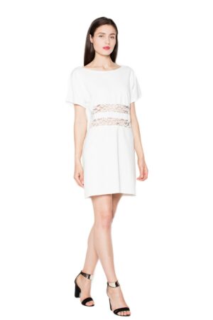 Бяла рокля-туника GV4VT066