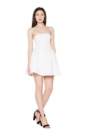 Бяла мини рокля GV4VT074