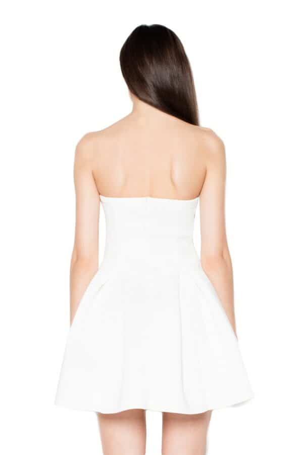 Бяла мини рокля GV4VT074