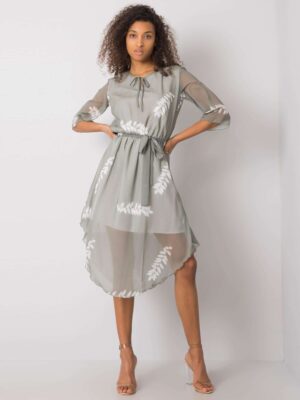 Сива рокля Yareli