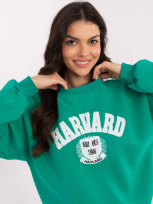 Ватиран суичър Harvard тюркоаз