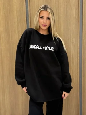 black-long-sleeve-kendall-kylie-front