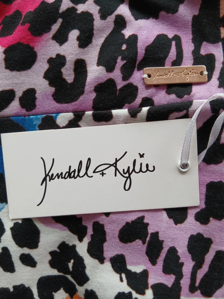 Многоцветен дамски клин KENDALL + KYLIE с леопардов десен - Image 4