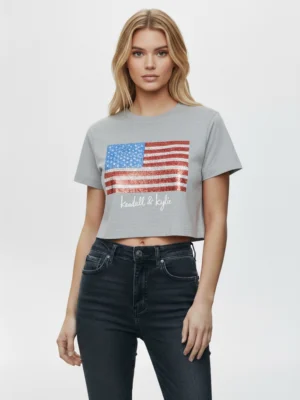 сива-тениска-американско-знаме-пайети-kendall-kylie