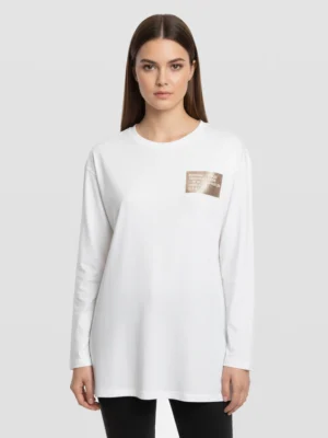 damska-biala-bluza-zlatista-emblema-kendall-kylie