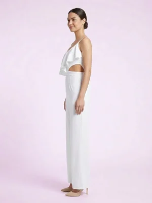 Дамски кроп топ KENDALL + KYLIE с дълъг ръкав и изрязан гръб
